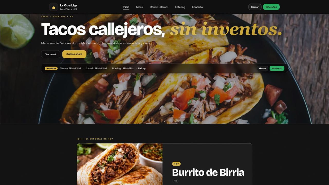 FT-OS — "La Otra Liga" Business Operating System preview